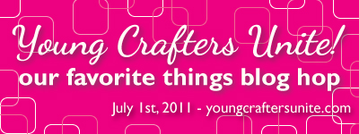 Young Crafters Unite Blog Hop header