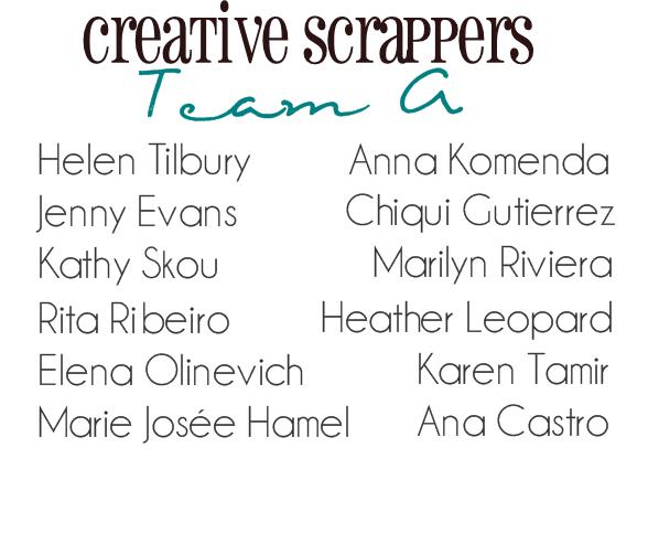The Creative Scrappers new design team A