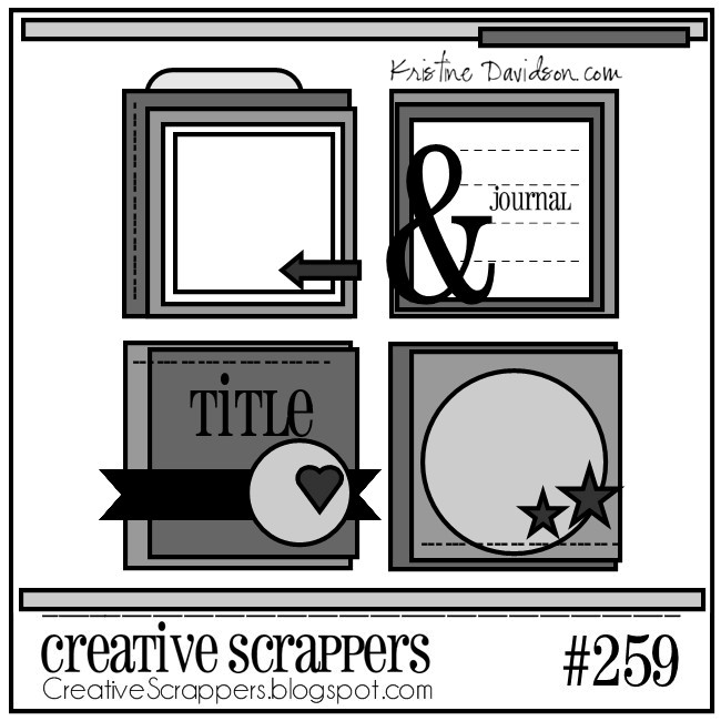 Creative Scrappers sketch #259