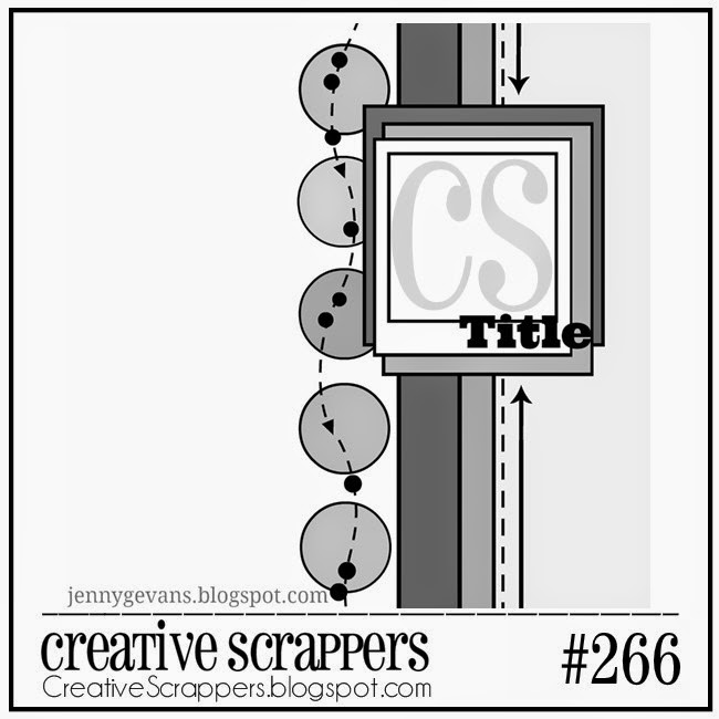Creative Scrappers sketch #266
