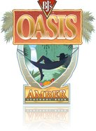 BJ's Oasis Amber logo
